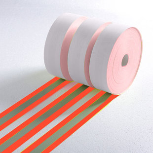 FR Yellow-silver warning tape