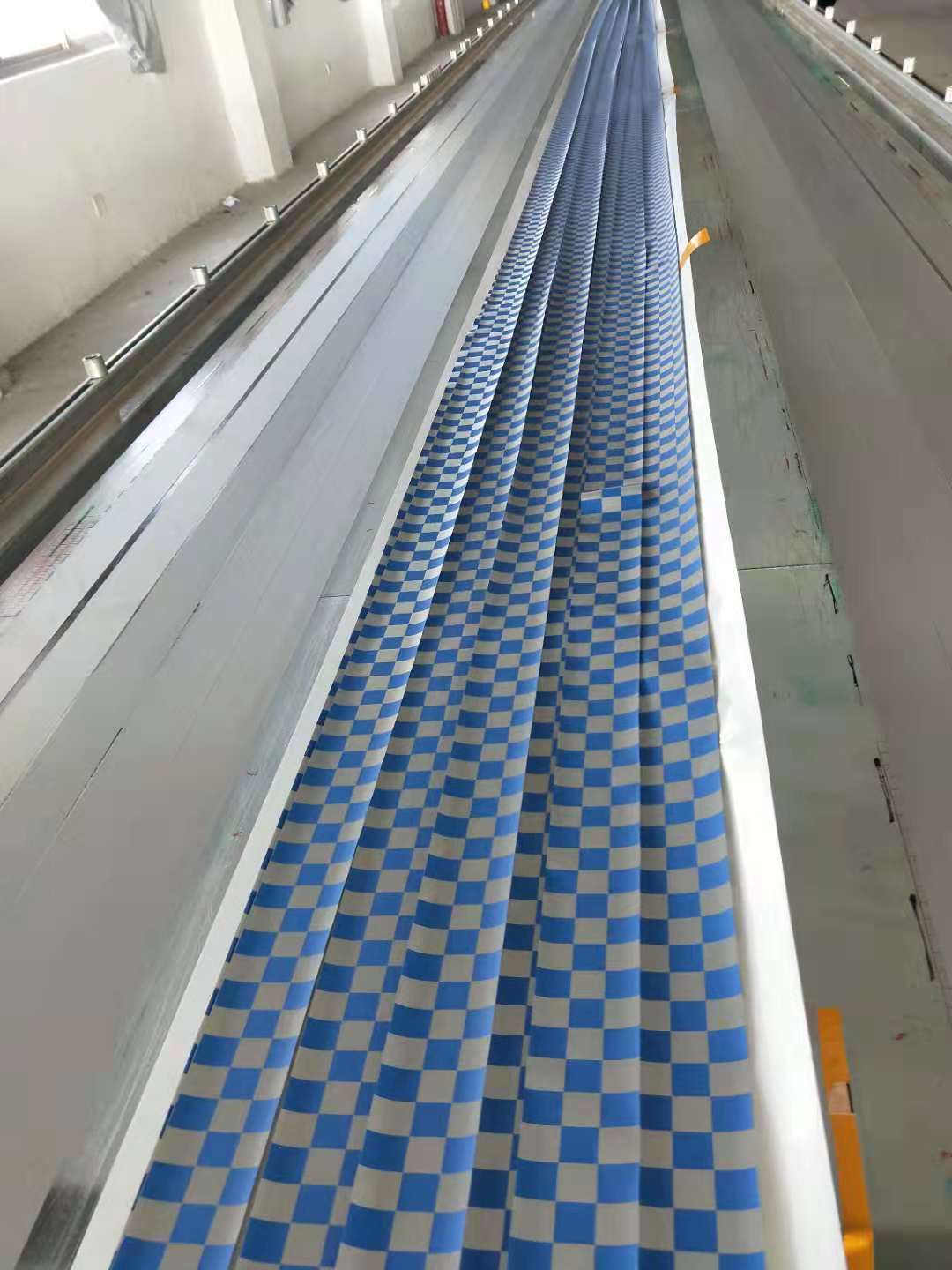 Grey blue  printed reflective tape