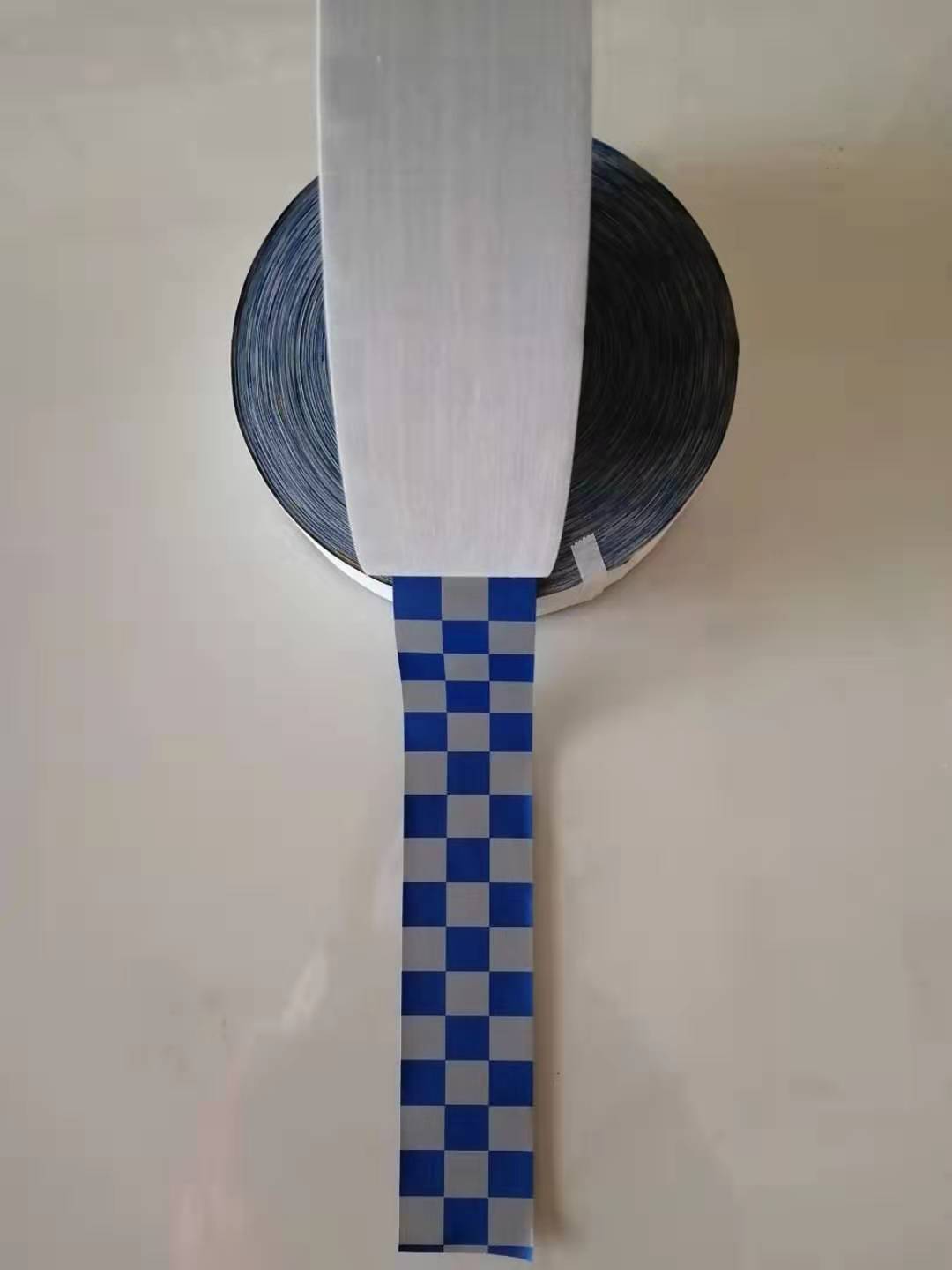 Grey blue  printed reflective tape